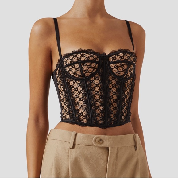 Gucci Tops - Gucci logo corset